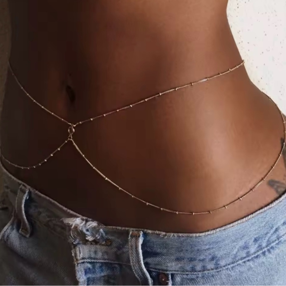Gold belly Waist Chain Jewelry Body Chain m